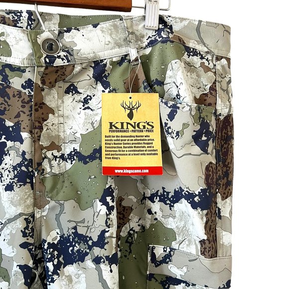 King's NEW Women's Hunter Cargo Pant 2.0 In Camo Size 16 - Picture 4 of 15